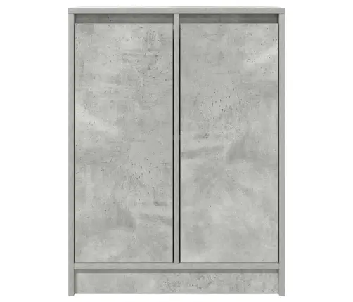 Plaukts, Betona Pelēks, 57X34X76 Cm, Inženierijas Koks Vidaxl