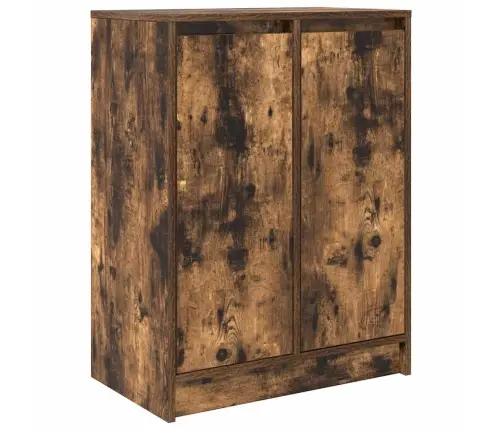 Puhvetkapp, Suitsutatud Tamm, 57X34X76 cm Tehispuit Puhvetkapp, Suitsutatud Tamm, 57X34X76 cm Tehispuit