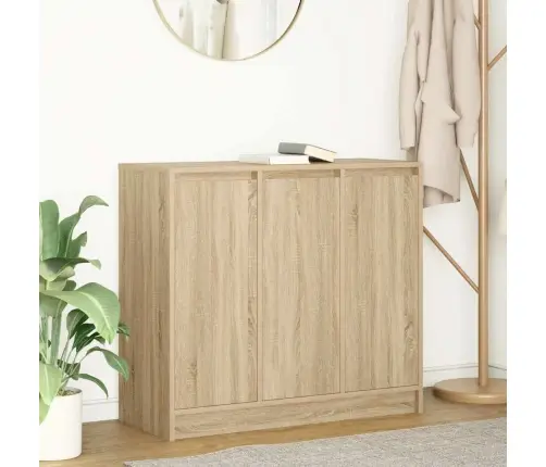 Puhvetkapp, Sonoma Tamm, 85X34X76 cm Tehispuit