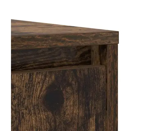 Kumode, Ozolkoka Krāsa, 85X34X76 Cm, Inženierijas Koks Vidaxl