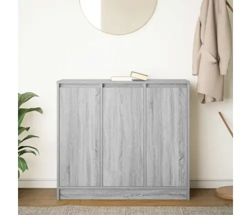 Puhvetkapp, Hall Sonoma Tamm, 85X34X76 cm Tehispuit