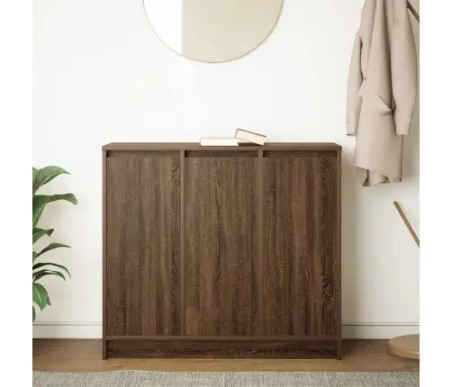 Kumode, Brūna Ozola, 85X34X76 Cm, Inženierijas Koks Vidaxl