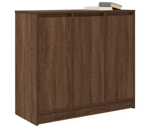 Kumode, Brūna Ozola, 85X34X76 Cm, Inženierijas Koks Vidaxl