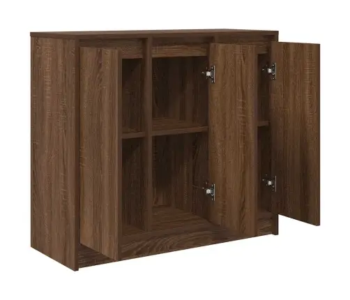 Kumode, Brūna Ozola, 85X34X76 Cm, Inženierijas Koks Vidaxl