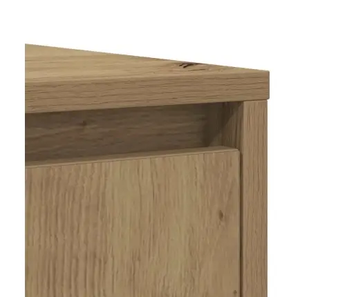 Kumode, Koka Krāsa, 85X34X76 Cm, Inženierijas Koks Vidaxl