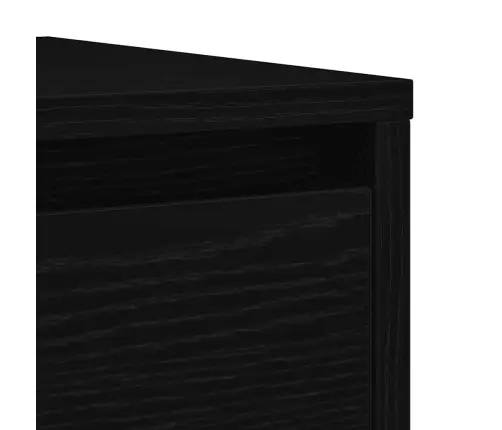 Indauja Juodas Ąžuolas 29,5X34X76 Cm Inžinerinė Mediena