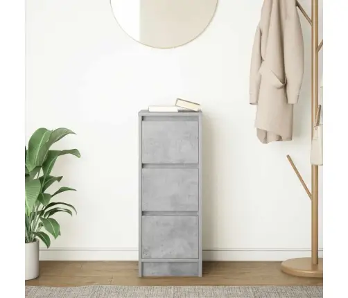 Puhvetkapp, Betoonhall, 29,5X34X76 cm Tehispuit