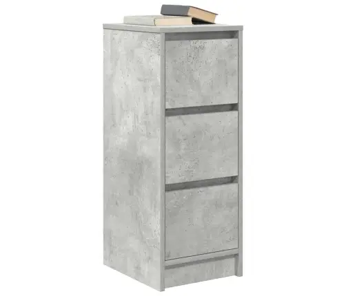 Puhvetkapp, Betoonhall, 29,5X34X76 cm Tehispuit