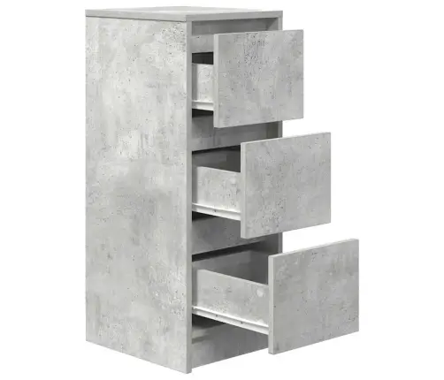 Puhvetkapp, Betoonhall, 29,5X34X76 cm Tehispuit