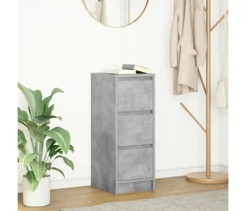 Puhvetkapp, Betoonhall, 29,5X34X76 cm Tehispuit