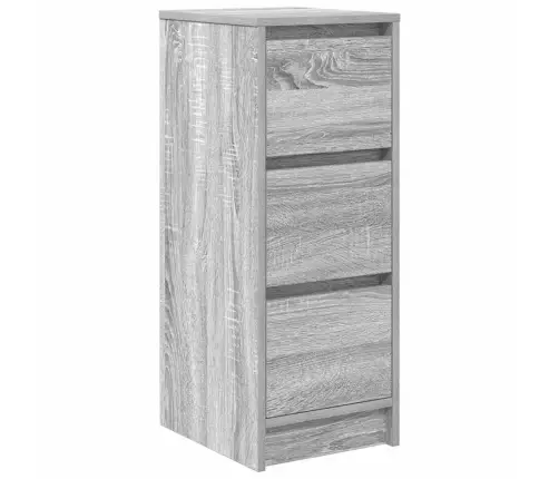 Puhvetkapp, Hall, Sonoma Tamm, 29,5X34X76 cm Tehispuit