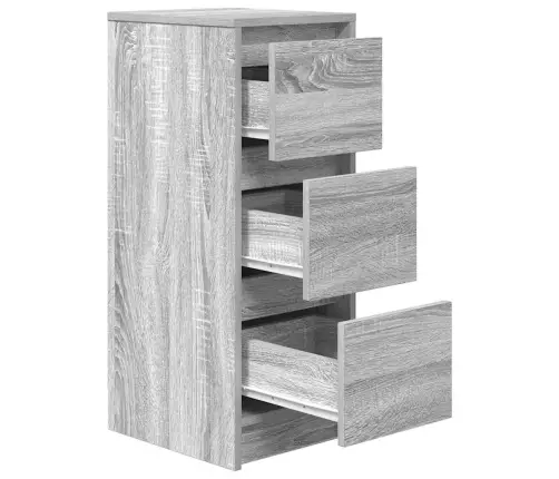 Puhvetkapp, Hall, Sonoma Tamm, 29,5X34X76 cm Tehispuit