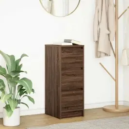 Kumode, Ozolkoka Krāsa, 29,5X34X76 Cm, Inženierijas Koks Vidaxl