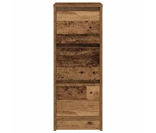Kumode, Veca Koka, 29,5X34X76 Cm, Inženierijas Koks Vidaxl