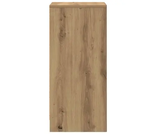 Kumode, Koka Krāsa, 29,5X34X76 Cm, Inženierijas Koks Vidaxl