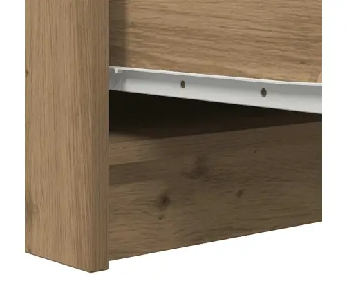 Kumode, Koka Krāsa, 29,5X34X76 Cm, Inženierijas Koks Vidaxl