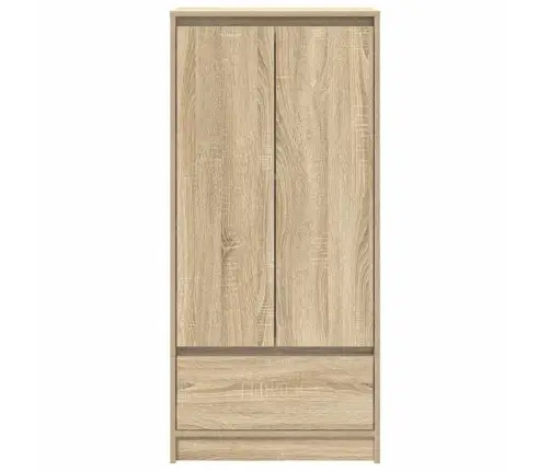 Skapis Ar Atvilktni, 55,5X34X119,5 Cm, Inženierijas Koks Vidaxl