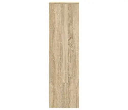 Skapis Ar Atvilktni, 55,5X34X119,5 Cm, Inženierijas Koks Vidaxl