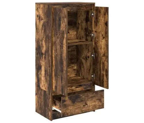 Kapp Sahtliga, Suitsutatud Tamm 55,5X34X119,5 cm Tehispuit