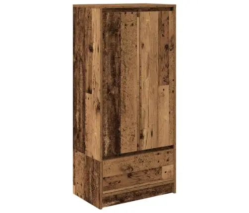 Skapis Ar Atvilktni, 55,5X34X119,5 Cm, Inženierijas Koks Vidaxl