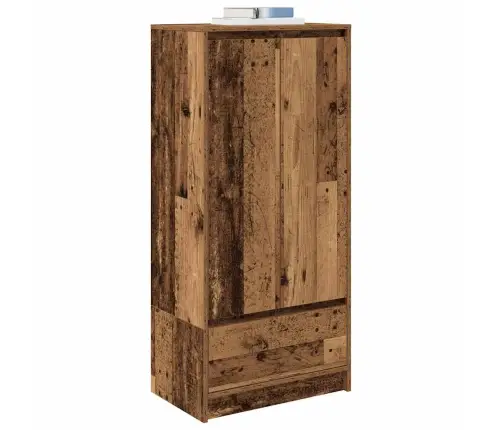 Skapis Ar Atvilktni, 55,5X34X119,5 Cm, Inženierijas Koks Vidaxl