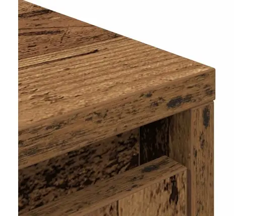 Skapis Ar Atvilktni, 55,5X34X119,5 Cm, Inženierijas Koks Vidaxl