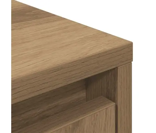 Skapis Ar Atvilktni, 55,5X34X119,5 Cm, Inženierijas Koks Vidaxl