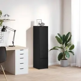 Augstais Skapītis, 29,5X34X119,5 Cm, Inženierijas Koks Vidaxl
