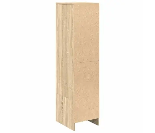 Augstais Skapītis, 29,5X34X119,5 Cm, Inženierijas Koks Vidaxl