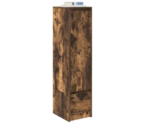 Augstais Skapītis, 29,5X34X119,5 Cm, Inženierijas Koks Vidaxl