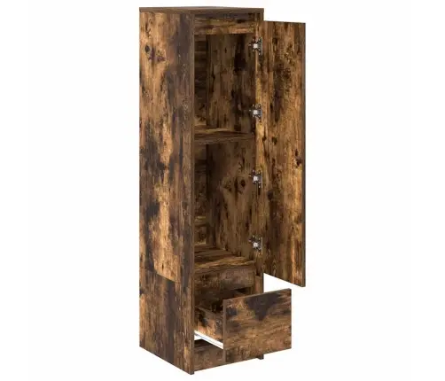 Augstais Skapītis, 29,5X34X119,5 Cm, Inženierijas Koks Vidaxl