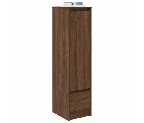 Augstais Skapītis 29,5X34X119,5 Cm, Inženierijas Koks Vidaxl