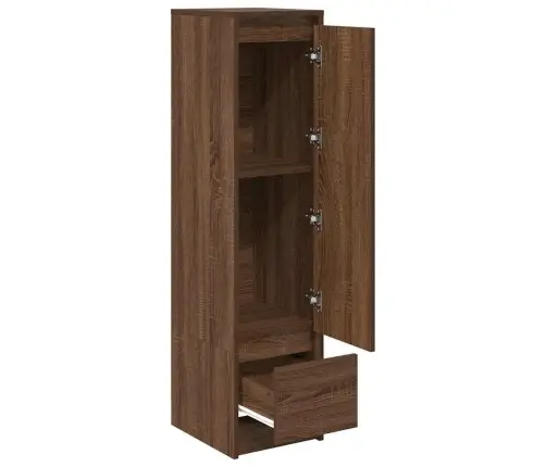 Augstais Skapītis 29,5X34X119,5 Cm, Inženierijas Koks Vidaxl