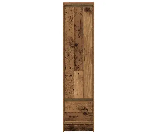 Augstais Skapītis 29,5X34X119,5 Cm, Inženierijas Koks Vidaxl