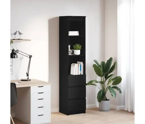 Highboard Must Tamm 37,5X35X180 Cm Engineered Wood