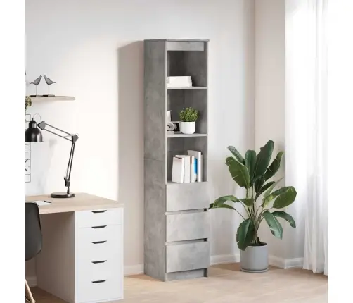 Augstais Skapītis, 37,5X35X180 Cm Inženierijas Koks Vidaxl