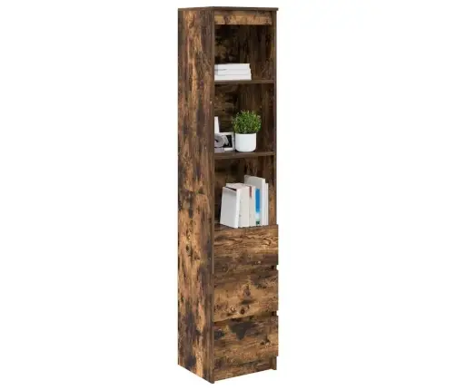 Augstais Skapītis, 37,5X35X180 Cm Inženierijas Koks Vidaxl