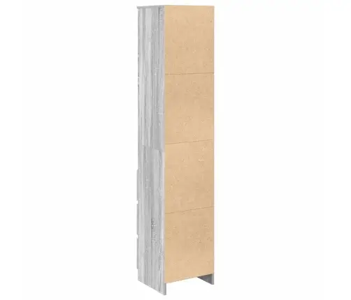 Augstais Skapītis, 37,5X35X180 Cm Inženierijas Koks Vidaxl