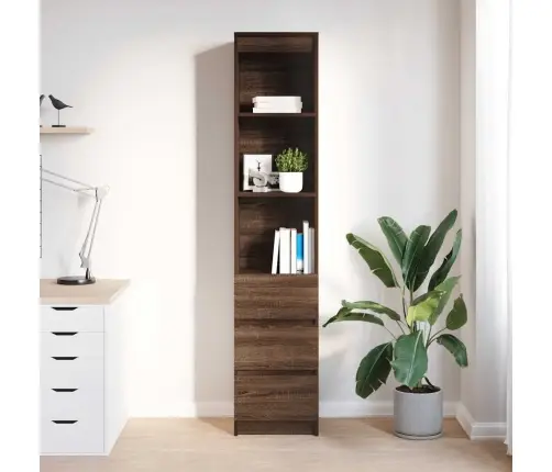 Augstais Skapītis, 37,5X35X180 Cm Inženierijas Koks Vidaxl