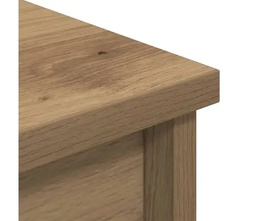 Highboard Artisan Oak 37,5X35X180 Cm Engineered Wood