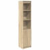 Highboard Sonoma Tamm 37,5X35X180 Cm Engineered Wood