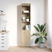 Highboard Sonoma Tamm 37,5X35X180 Cm Engineered Wood