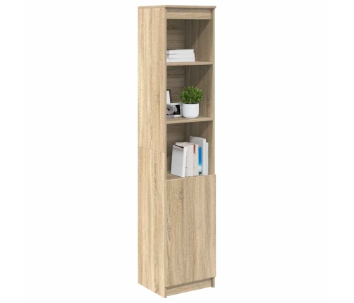 Highboard Sonoma Tamm 37,5X35X180 Cm Engineered Wood