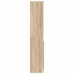 Highboard Sonoma Tamm 37,5X35X180 Cm Engineered Wood