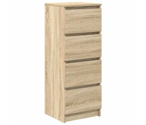Kumode, Ozolkoka Krāsa, 37,5X35X99 Cm, Inženierijas Koks Vidaxl Kumode, Ozolkoka Krāsa, 37,5X35X99 Cm, Inženierijas Koks Vidaxl