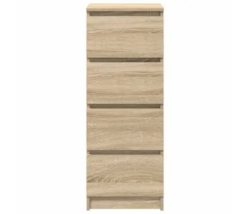 Kumode, Ozolkoka Krāsa, 37,5X35X99 Cm, Inženierijas Koks Vidaxl Kumode, Ozolkoka Krāsa, 37,5X35X99 Cm, Inženierijas Koks Vidaxl