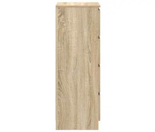 Kumode, Ozolkoka Krāsa, 37,5X35X99 Cm, Inženierijas Koks Vidaxl Kumode, Ozolkoka Krāsa, 37,5X35X99 Cm, Inženierijas Koks Vidaxl