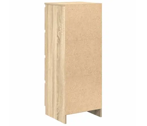 Kumode, Ozolkoka Krāsa, 37,5X35X99 Cm, Inženierijas Koks Vidaxl Kumode, Ozolkoka Krāsa, 37,5X35X99 Cm, Inženierijas Koks Vidaxl
