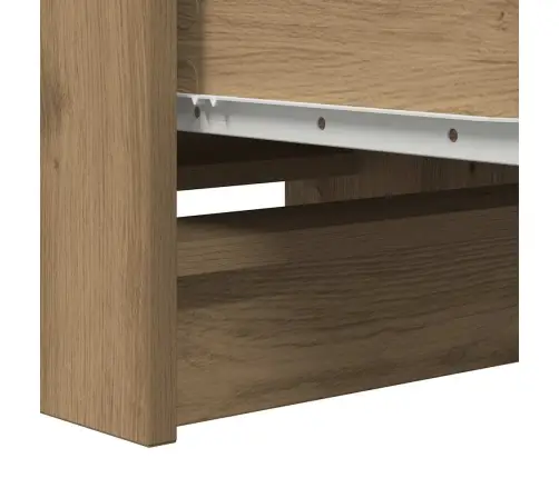 Kumode, Koka Krāsa, 37,5X35X99 Cm, Inženierijas Koks Vidaxl