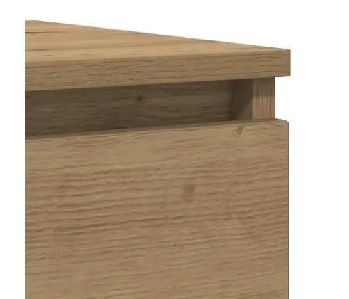 Kumode, Koka Krāsa, 37,5X35X99 Cm, Inženierijas Koks Vidaxl